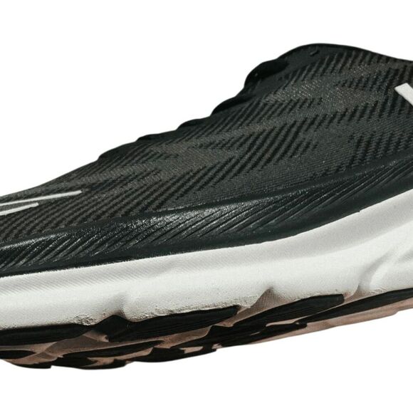 HOKA ONE ONE Clifton 9 \'Black White\' Running Shoes Size W11/M9 main image 13